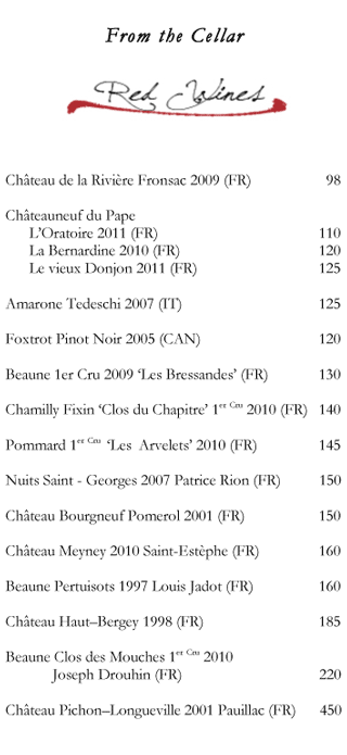 french specialty red wines